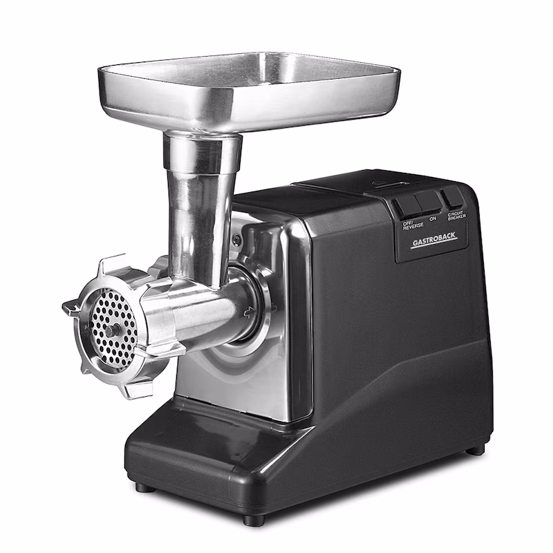 Gastroback Meat Grinder Pro, 41402, max. 1,000 watts, stainless steel cross blade, stainless steel front panel