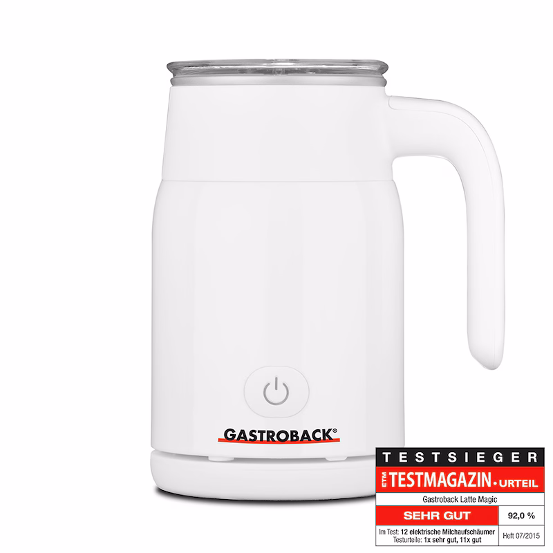 Gastroback Milk Frother Latte Magic 42325, white