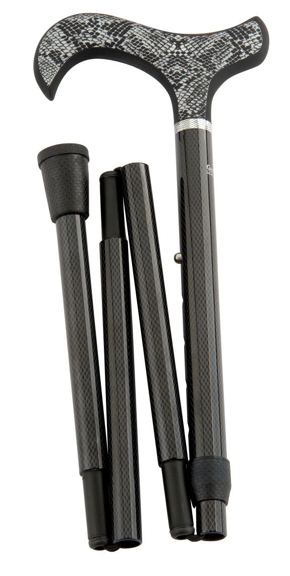 Gastrock carbon slim folding stick "Exotic" for women 1 St
