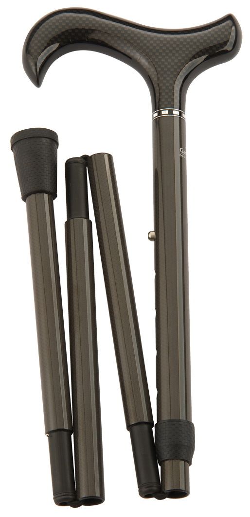 Gastrock carbon slim folding stick for women 1 St