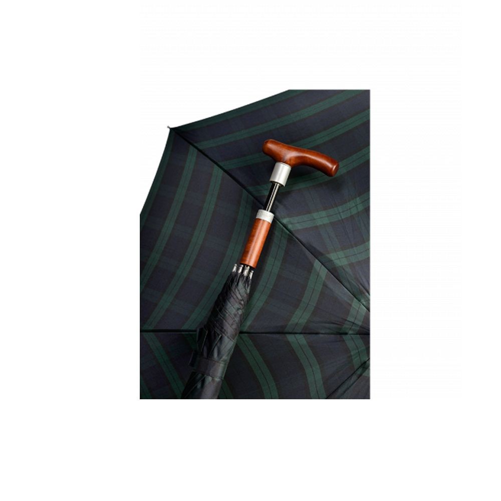 Gastrock Walking Stick Safebrella Duo Check Blue-Green 1 St