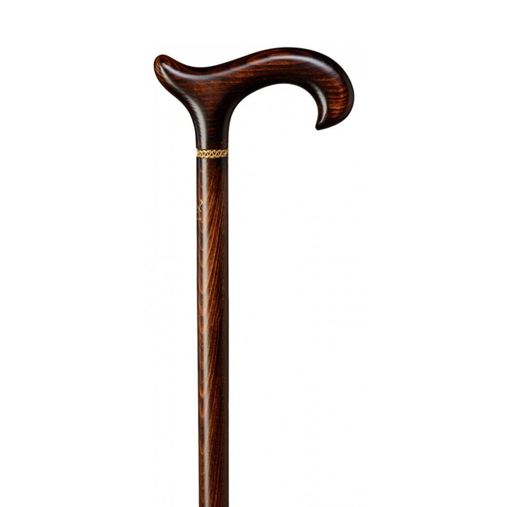 Gastrock Holzstock Mini-derby Dark Flamed 1 St