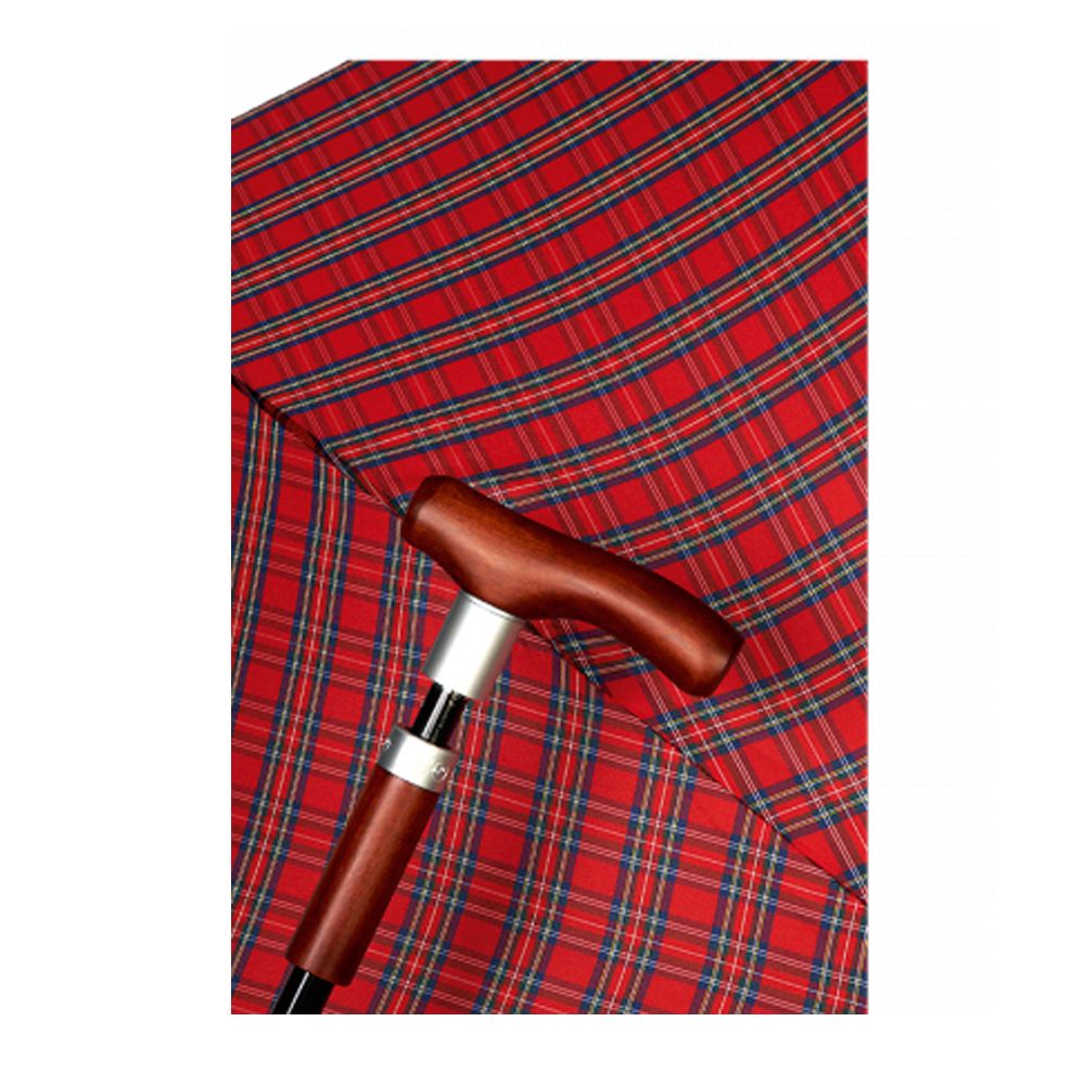 Gastrock Guest skirt umbrella stick Safebrella Duo check red-blue 1 St