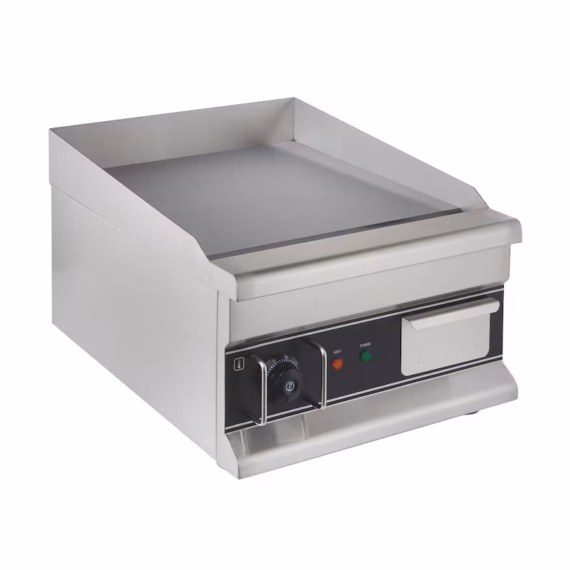 GastroHero Electric Grill Plate Eco 410x425 smooth - Tabletop unit