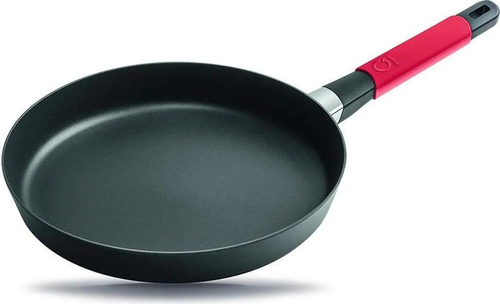 Gastrolux Squalit glass ceramic flat rim frying pan - 28cm - Red 30128R