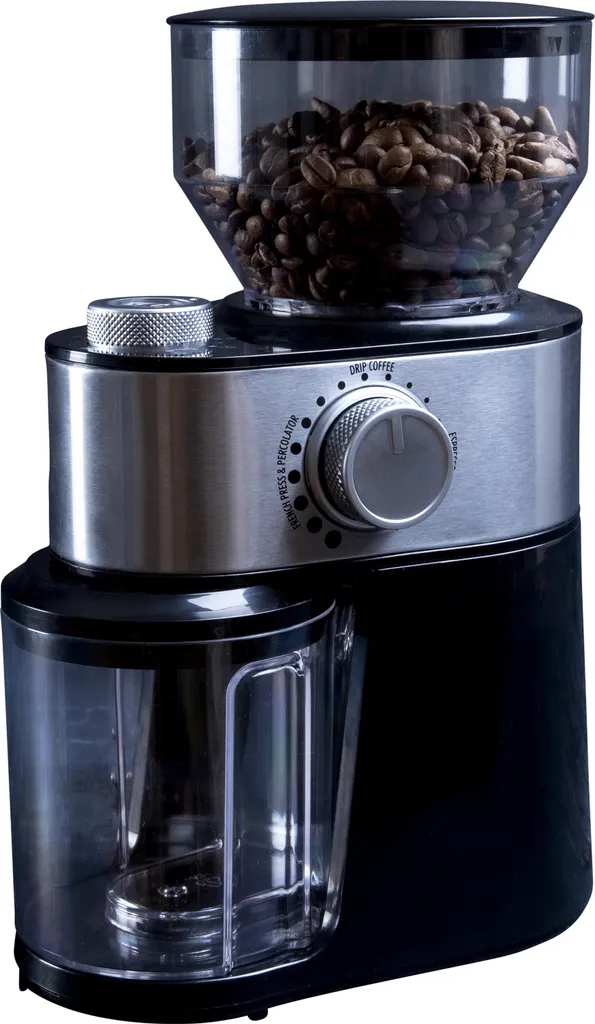 Gastronoma 18120001 - Coffee grinder 200g 200W Black-Silver