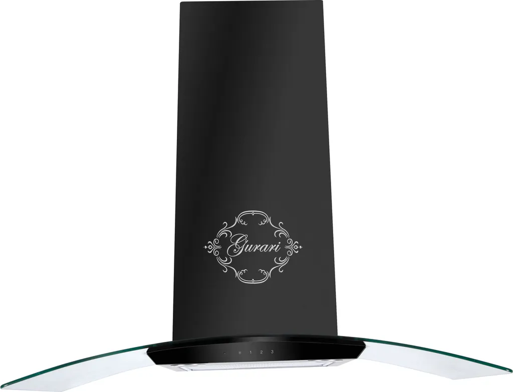 Gurari GCH T 465 60 BL Prime extractor hood 60 cm 1000m³/h wall hood black touch