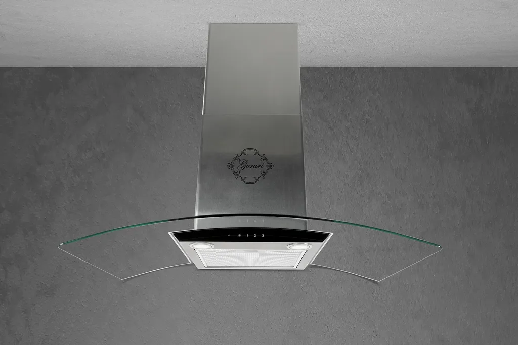 Gurari GCH T 465 IS 60 BL Prime extractor hood 60 cm 1000m³/h wall hood in stainless steel TouchControl