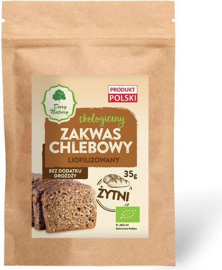 Freeze-dried rye bread 35 g - DARY NATURY 35g