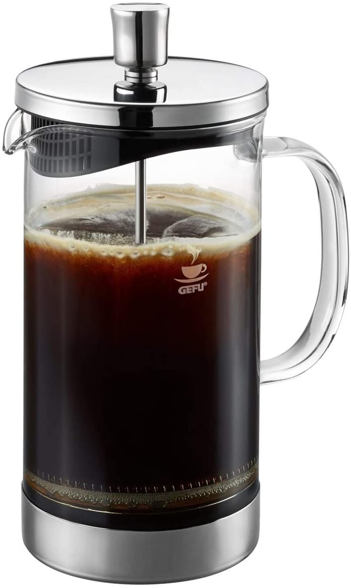GEFU Diego 16191 Coffee Maker 1000 ml French Press and Coffee Pot in One