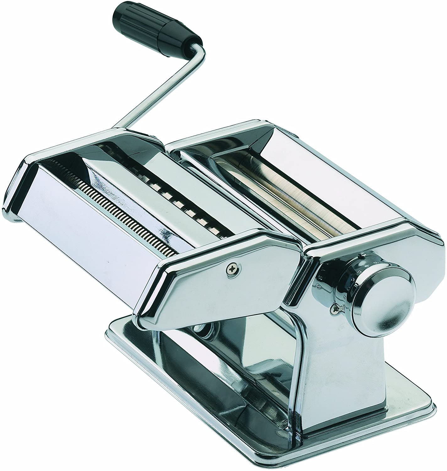 GEFU 28300 Pasta Perfetta DE Luxe Pasta Machine with 3 Different Attachments - Machine for Preparation of Pasta