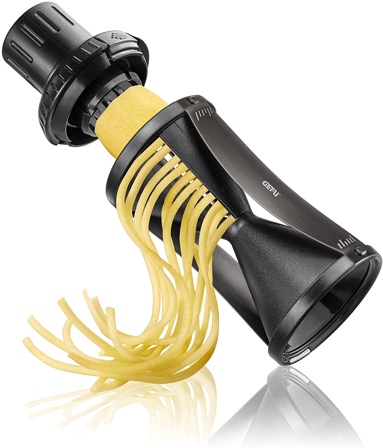 GEFU 89438 Spiral Cutter Spirelli 2.0 Black Edition