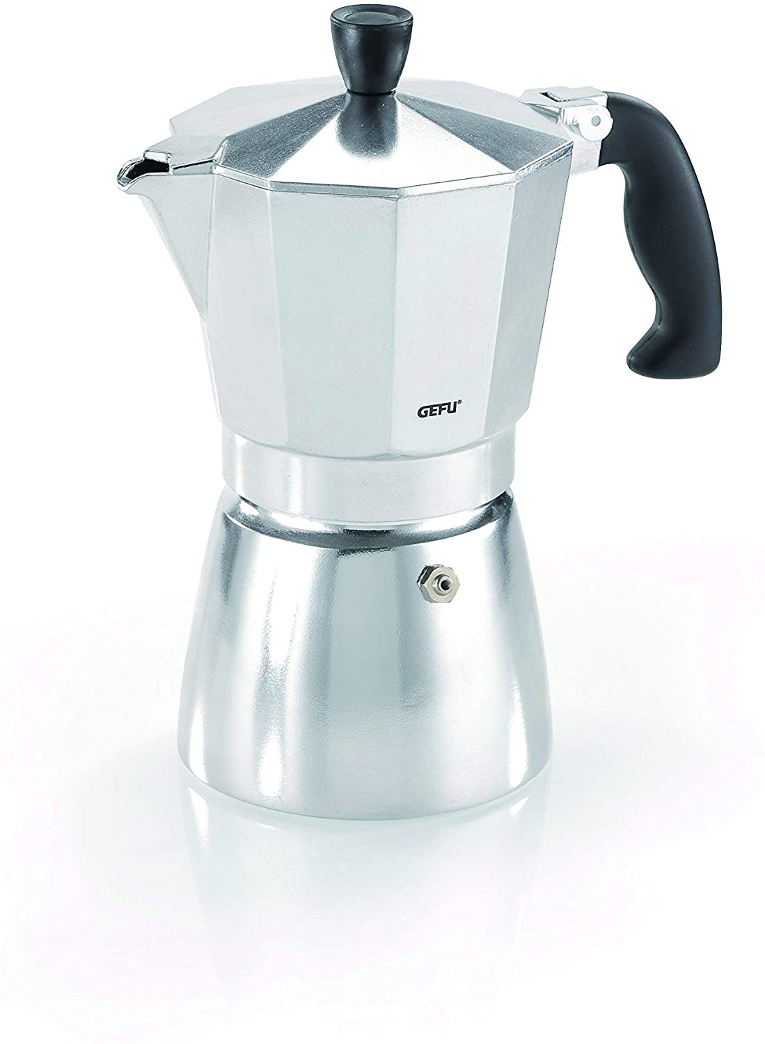 Gefu Espresso Maker Lucino, Accessories for Cups, Aluminium/ Plastic, 9 Cups, 16090