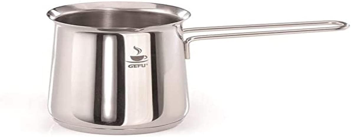 Gefu Frother Jug Claudio, for Milk, Suitable for Induction, Stainless Steel, 600ml, 16060