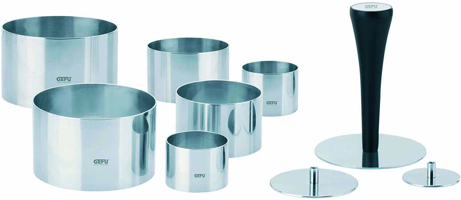 GEFU Professional Food Rings 10 Pieces FORMIDABLE