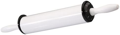 GEFU Rolling Pin Aluminium White Programmable