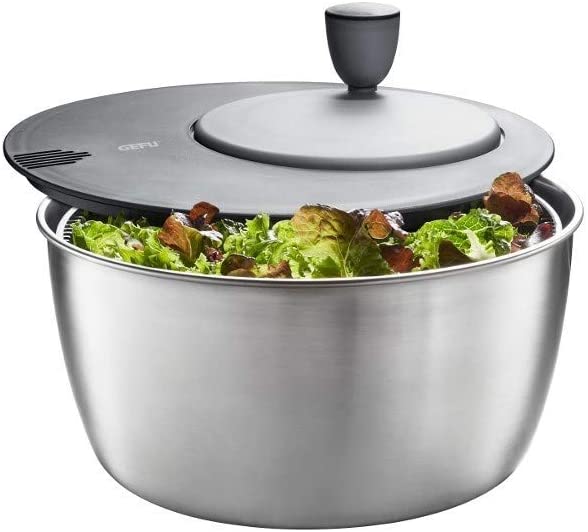 Gefu Rotare Stainless Steel Salad Spinner