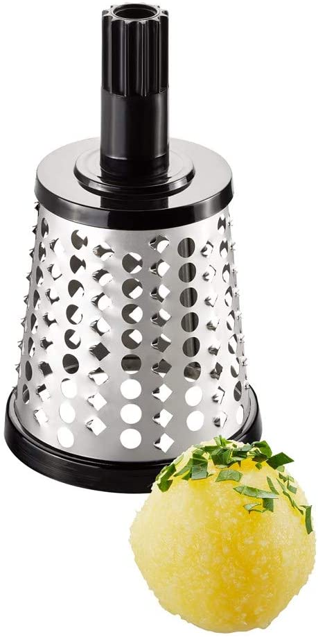Gefu Transforma 19011 Dumpling Cutting Drum, Grater, Drum Grater, Dough Grater, Stainless Steel / Plastic, Diameter 8 cm