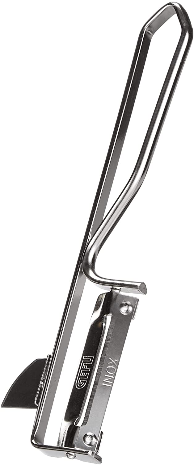 Gefu Universal Peeler, for Vegetables, Potatoes, Flexible Blade, Stainless Steel, 12500