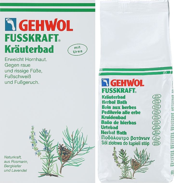 Gehwol foot power herbal bath 400 g