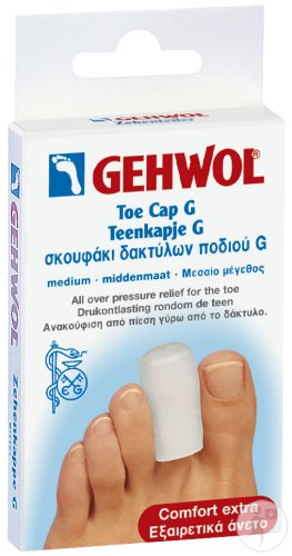 Gehwol toe cap G polymer gel medium 2 pieces
