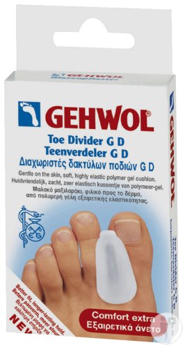 Gehwol Toe Divider G D Polymer Gel Cushion Small Pack of 3