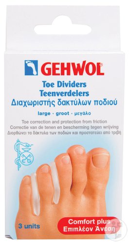 Gehwol toe divider friction protection large 3 pieces