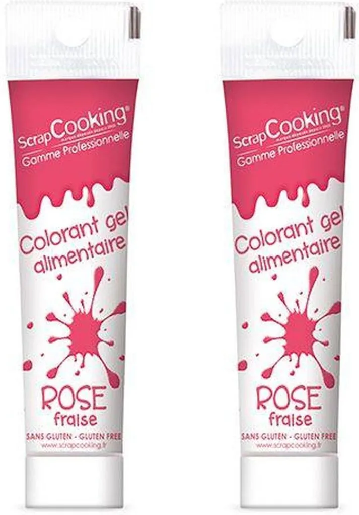 ScrapCooking Gel food coloring 40 g - dark pink
