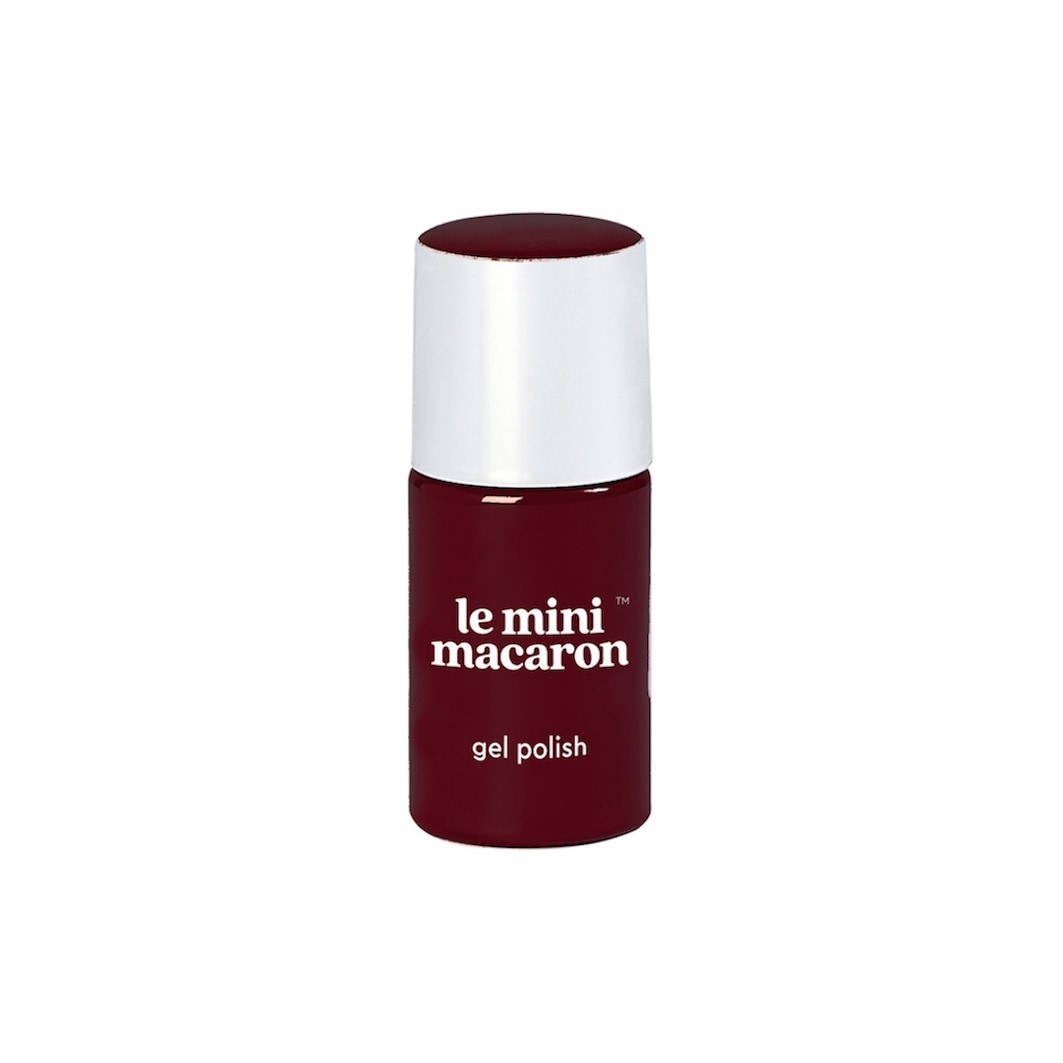 Le Mini Macaron Gel polish, Chocolate Cherry
