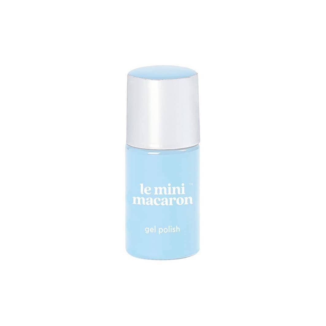 Le Mini Macaron Gel polish, Blue Vanilla