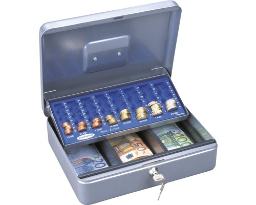 Cash box Rottner Euro 1 silver