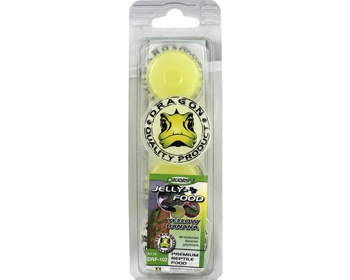 Gel food DRAGON Jelly-Food yellow Banana 4 x 16 g