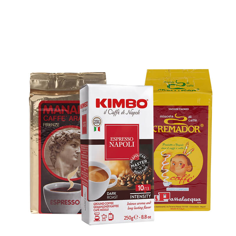 Probierpaket Ground Italian espressos