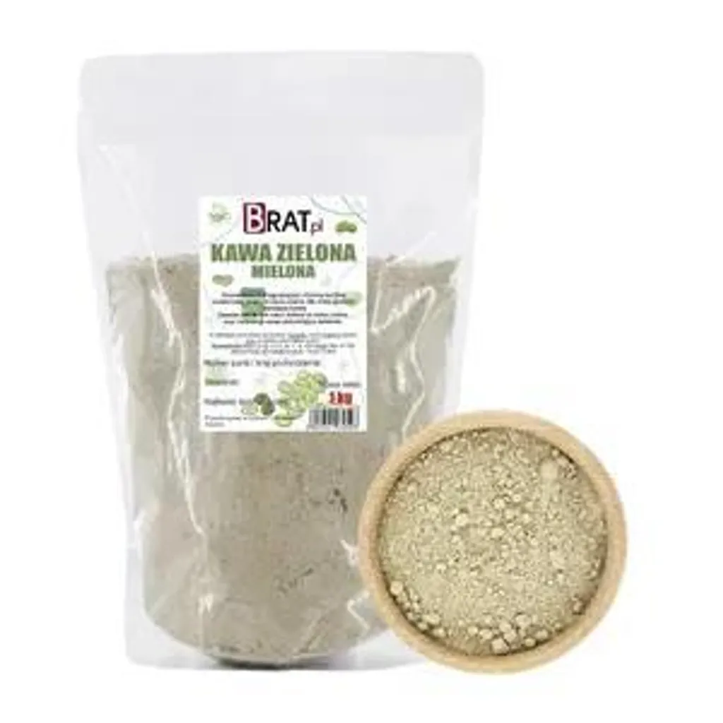 BRAT.PL Ground green coffee 1kg