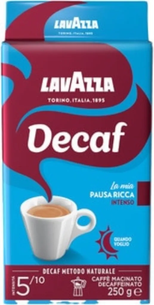 Ground coffee DEK Intenso 250g - Lavazza