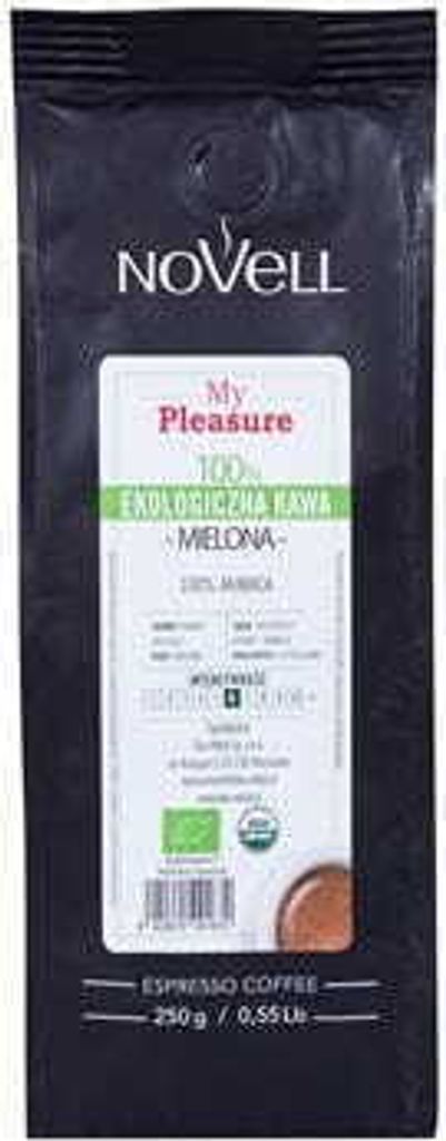 Biogo Ground Coffee My Pleasure 250 g Cafes Novell