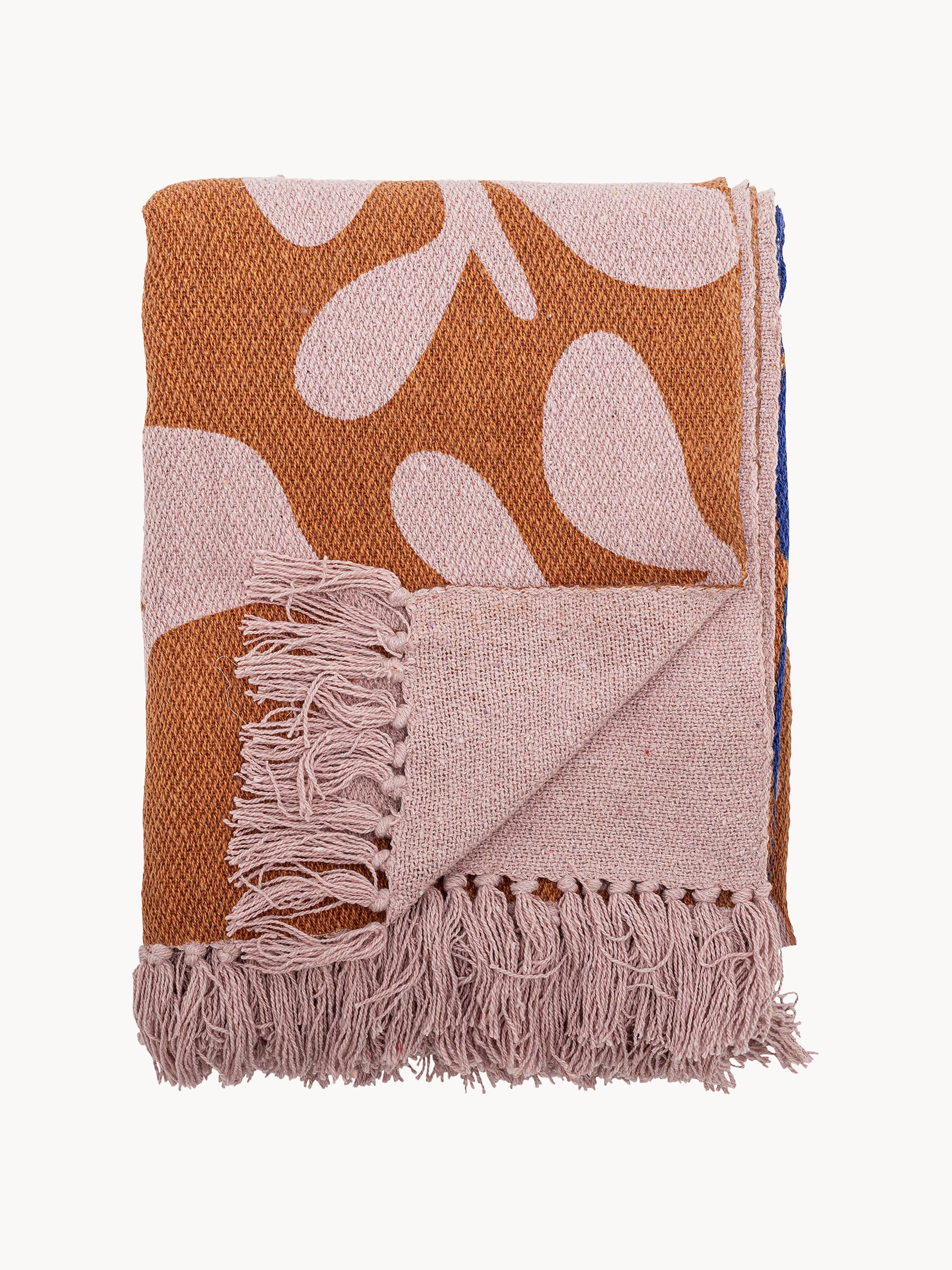 Bloomingville Patterned bedspread Atle