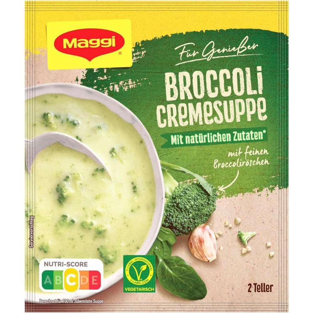 Maggi Gourmet soup, broccoli cream