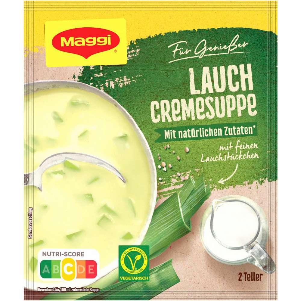 Maggi Gourmet soup, leek cream