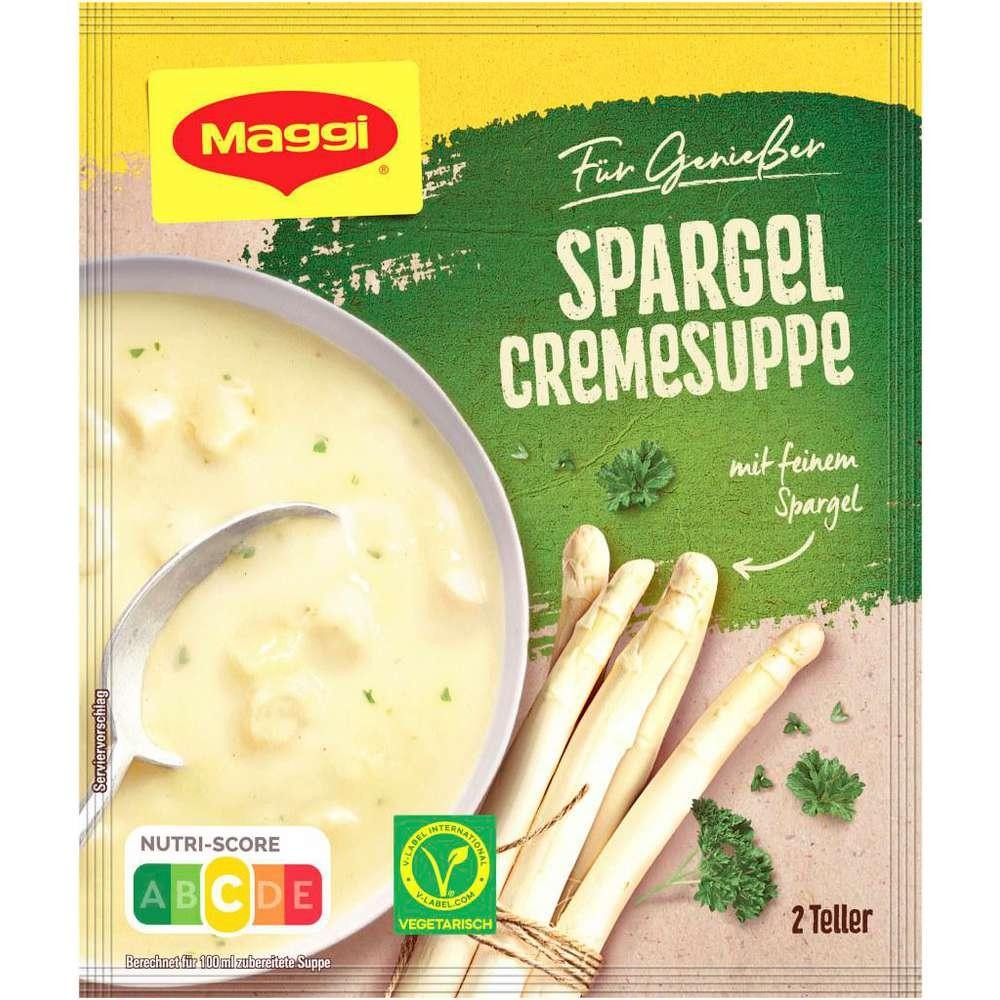Maggi Gourmet soup, asparagus cream