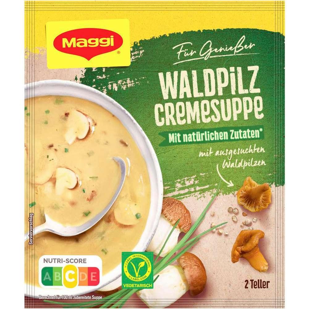 Maggi Gourmet soup, wild mushroom cream