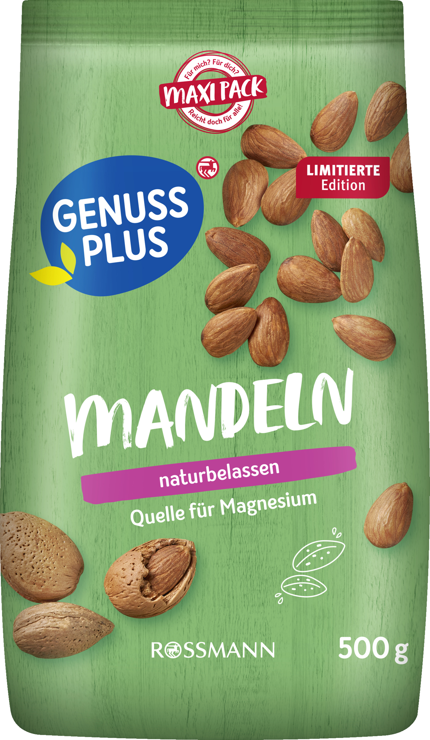 GENUSS PLUS Almonds Maxi