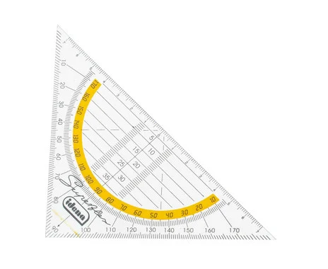 Idena Superflex set square without handle, 14 cm 8g