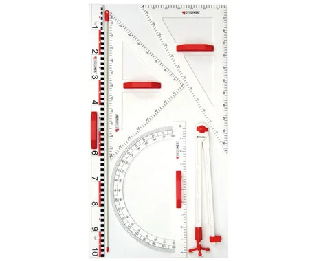 GEOLINER magnetic device plate, 7-piece