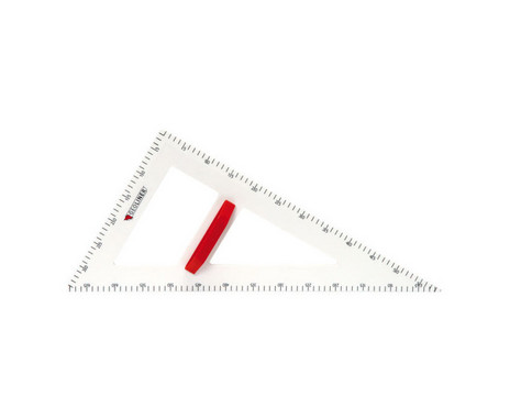 GEOLINER magnetic angle, right angle, 60 cm