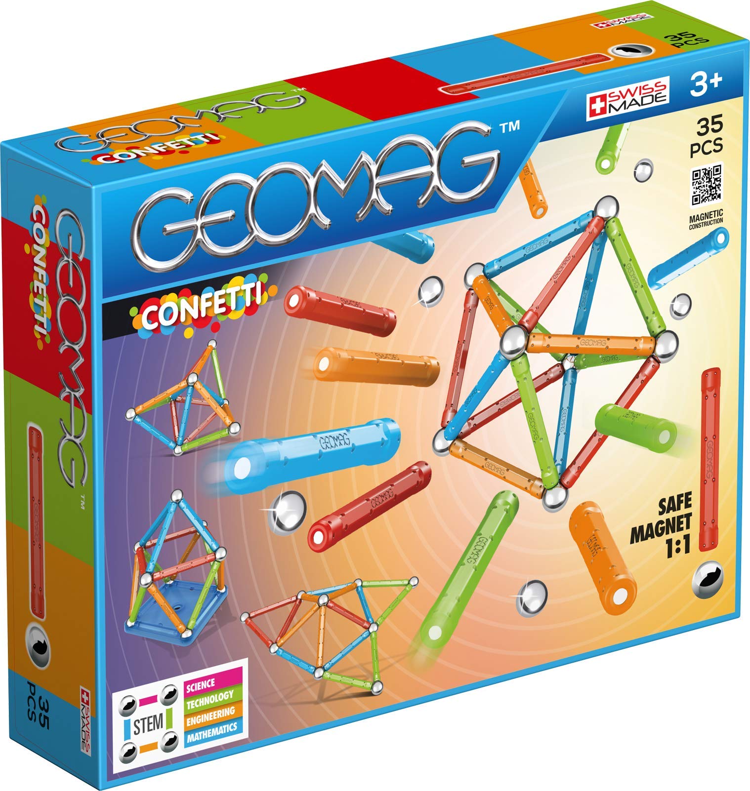 Geomag Confetti Pieces