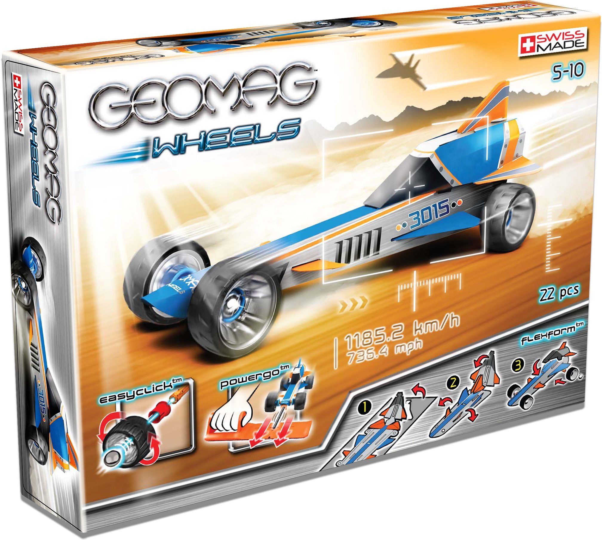 Geomag Drag Launcher Pieces