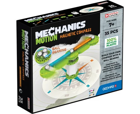 GEOMAG Mechanics Motion RE Compass, 35 pieces.