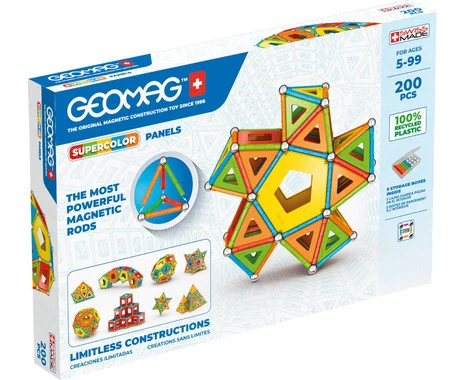 GEOMAG Supercolor Panels Recycled, 200 pieces.