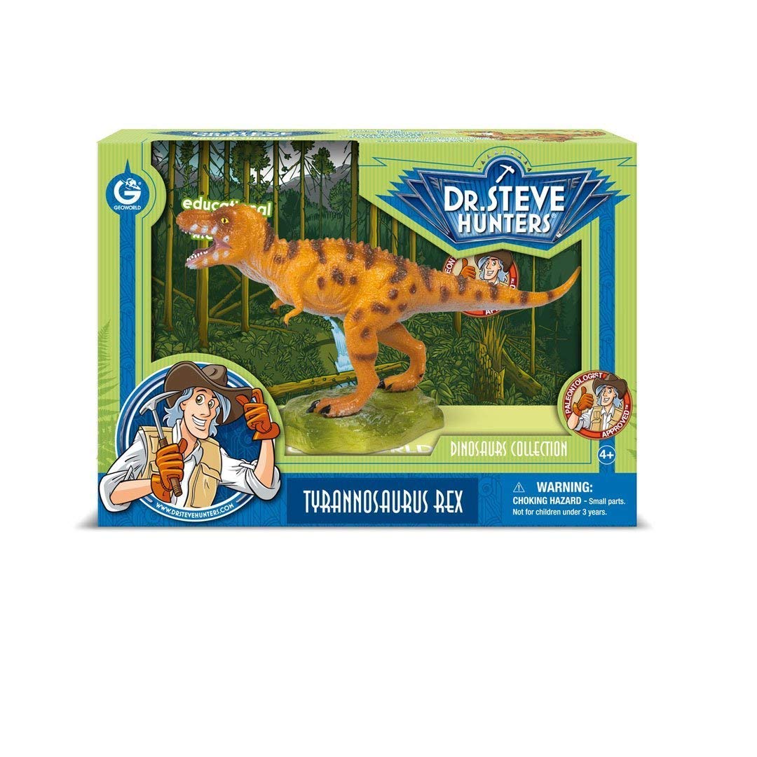 HQ Windspiration Geoworld CL1546 K – Dr. Steve Hunters 'T-Rex, Model Height 19 cm, Ages 4 +